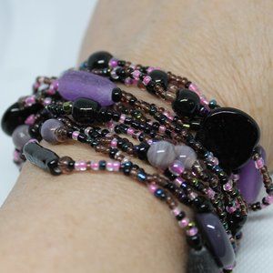 Multi Strand Beaded Bracelet
